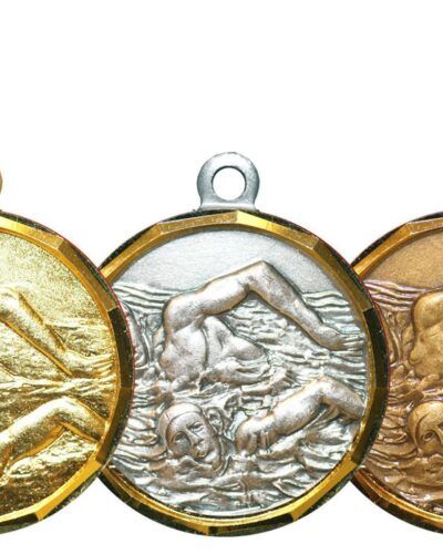 Svømming medalje 32mm