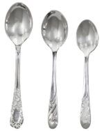 Forsølvet teskjeer Tilbudspakke på 3 stk