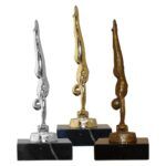 Turn figurer i metall - herre turn