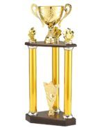 Show Delux Trippel Søylestatuett 56cm