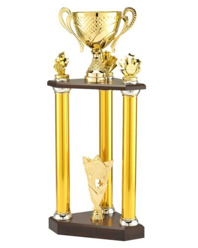 Show Delux Trippel Søylestatuett 56cm