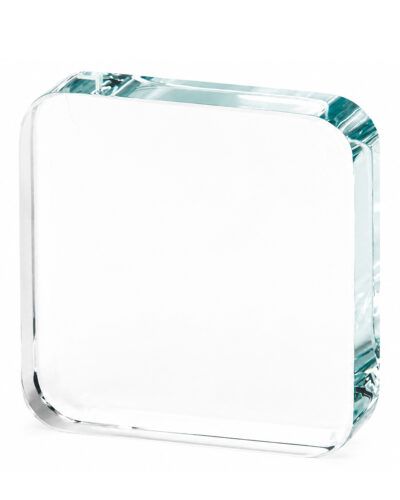 Mini Square Glassplakett